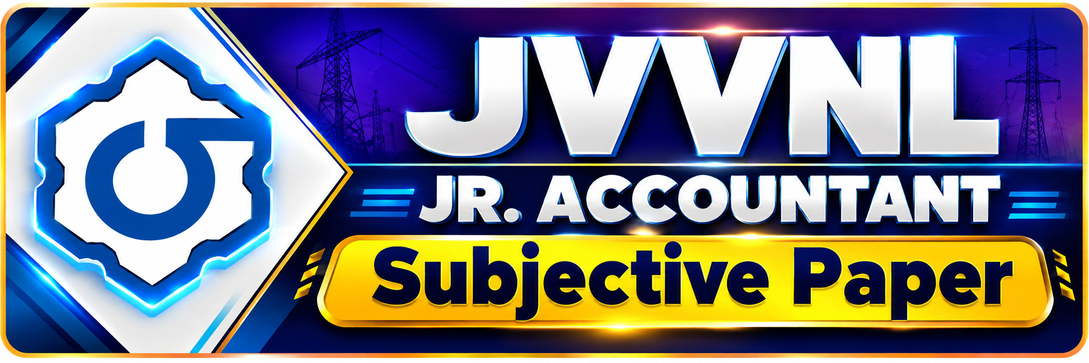 Srijjan Institute JVVNL Junior Accountant Paper 2 course banner