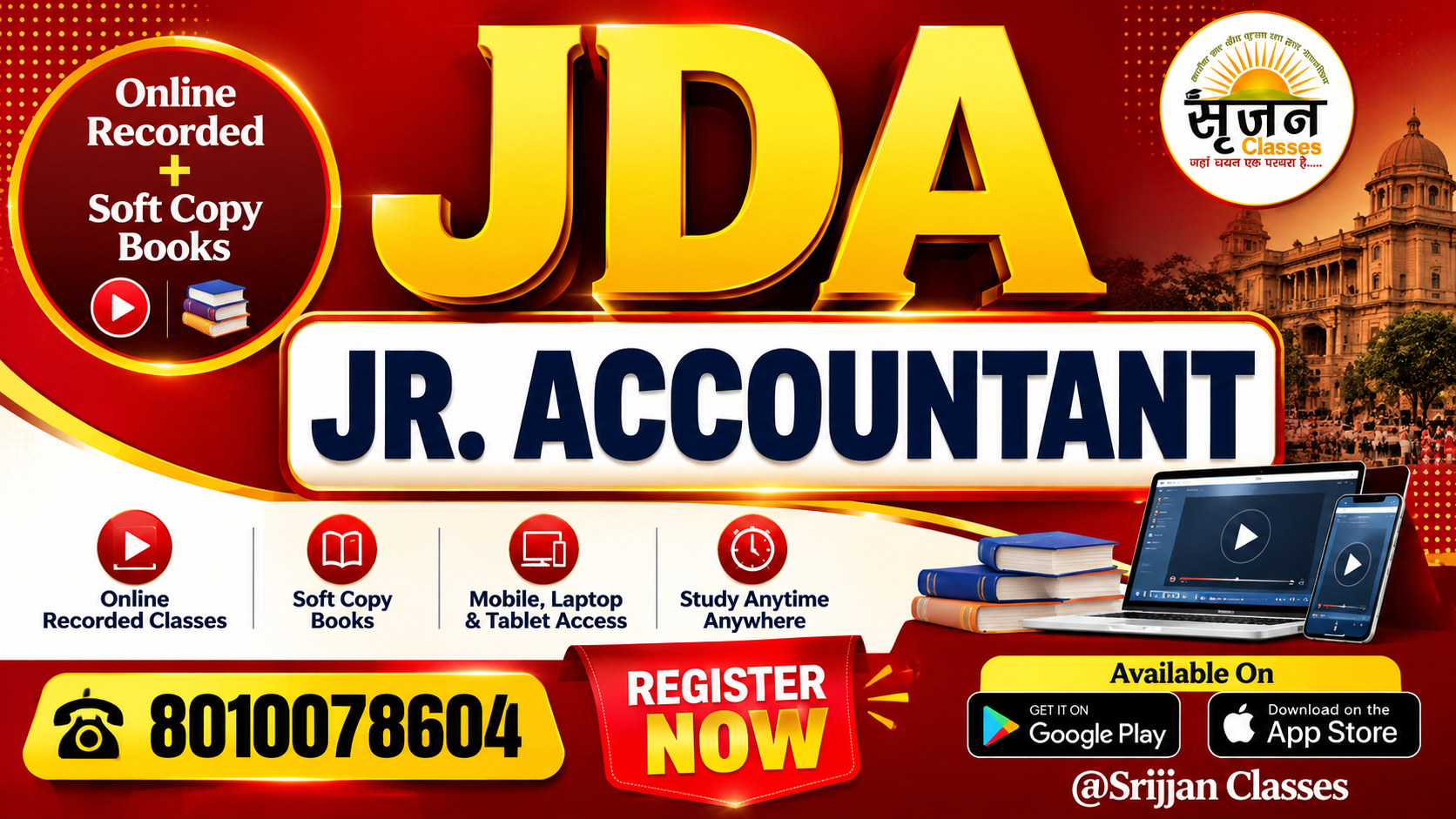 JDA Junior Accountant Course - Srijjan Institute